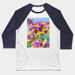 Nemesia  Aroma Rhubarb &amp; Custard  Aroma Series Baseball T-Shirt